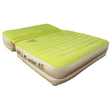 GFANCY FIXTURES Incline Adjustable Moss Green Inflatable King Size Mattress GF3669724